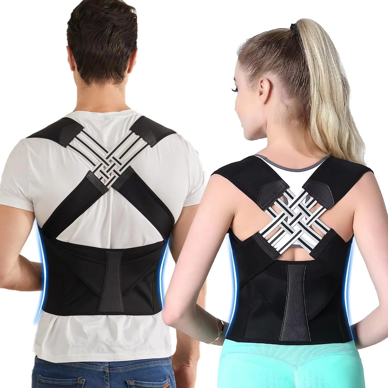Adjustable Back Posture Belt For Men and Women