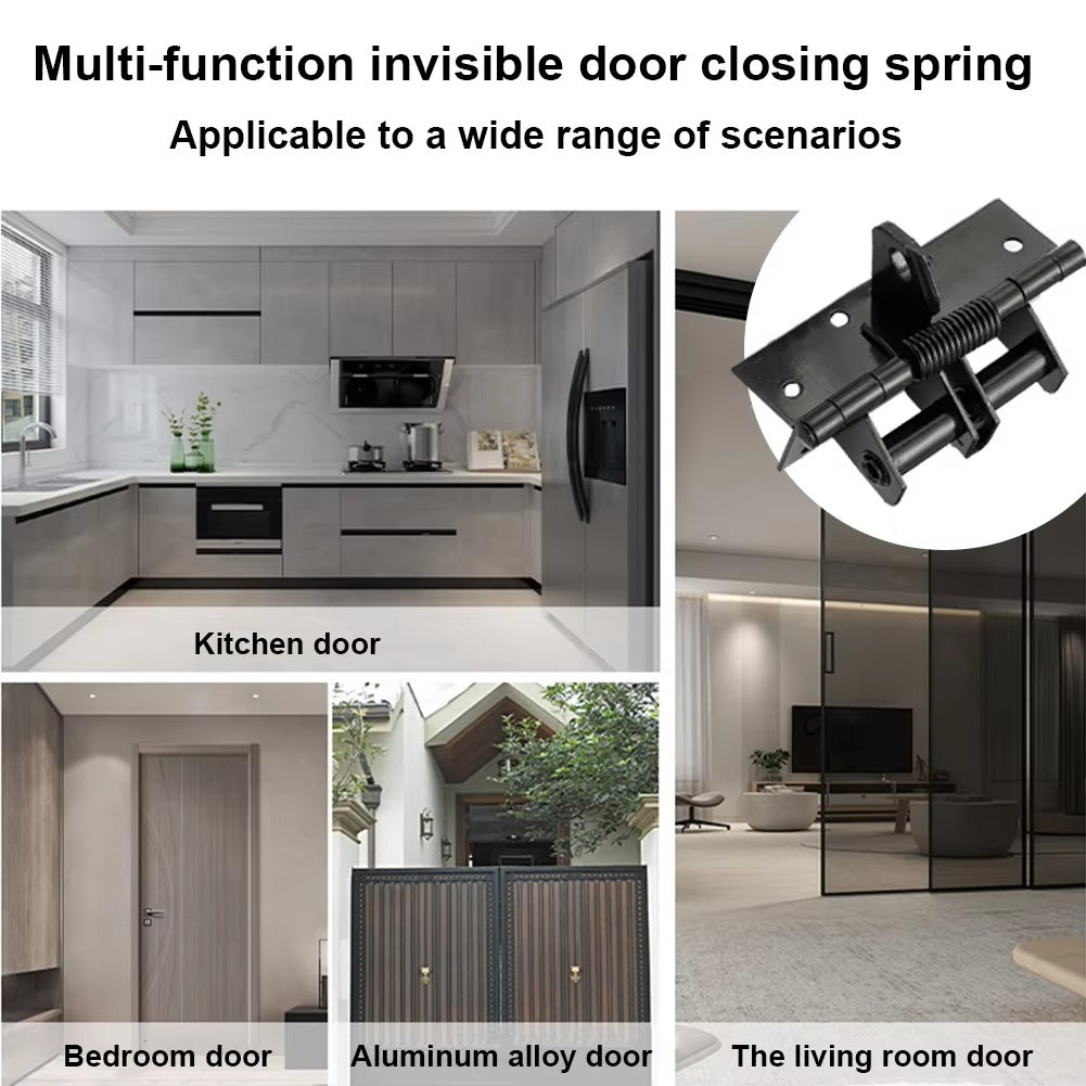 Automatic Closing 90° Hinge - Black