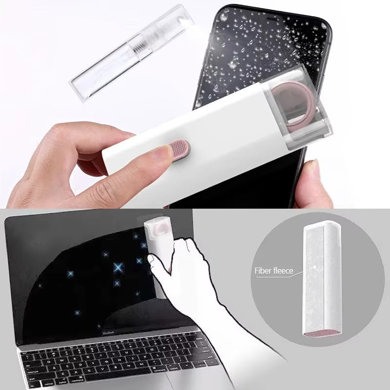 Electronic Cleaning & Dust Brush Kit – 7 in 1 Multifunction Cleaning Brush Set