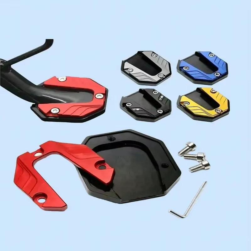 Red- Aluminum Bike Kickstand Extender