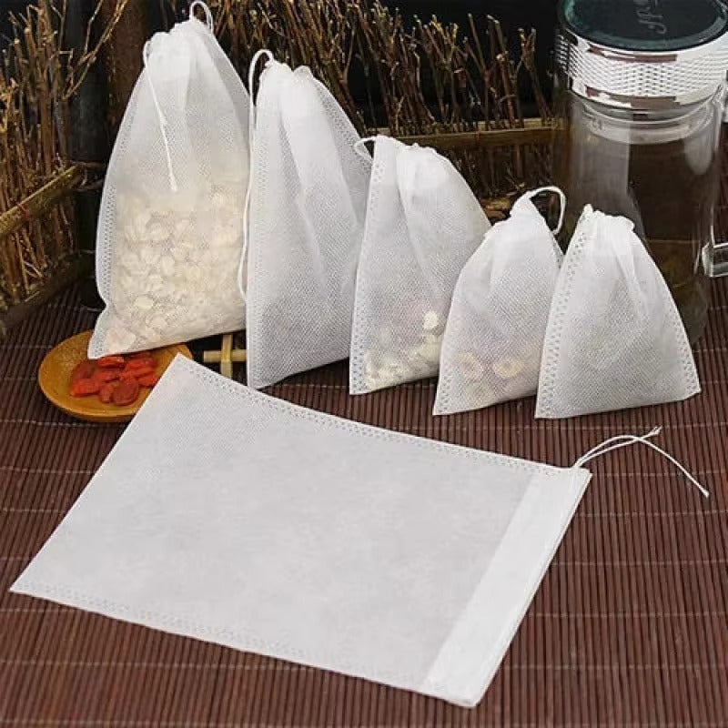 100 Pcs- Multiuse Disposable Filter Bags – Small Size (7×9 cm)