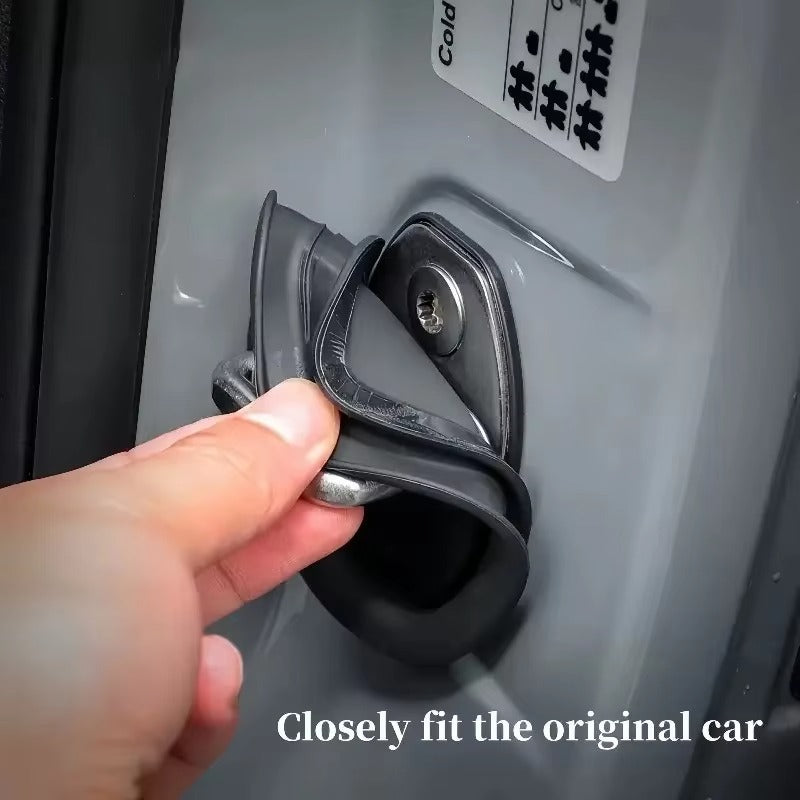 4Pcs- Car Silicone Door Lock Protector