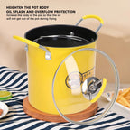 2L Stainless Steel Fryer Pot – Japanese Style with Oil Filter Rack