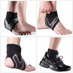2 Pcs Adjustable Ankle Support Brace
