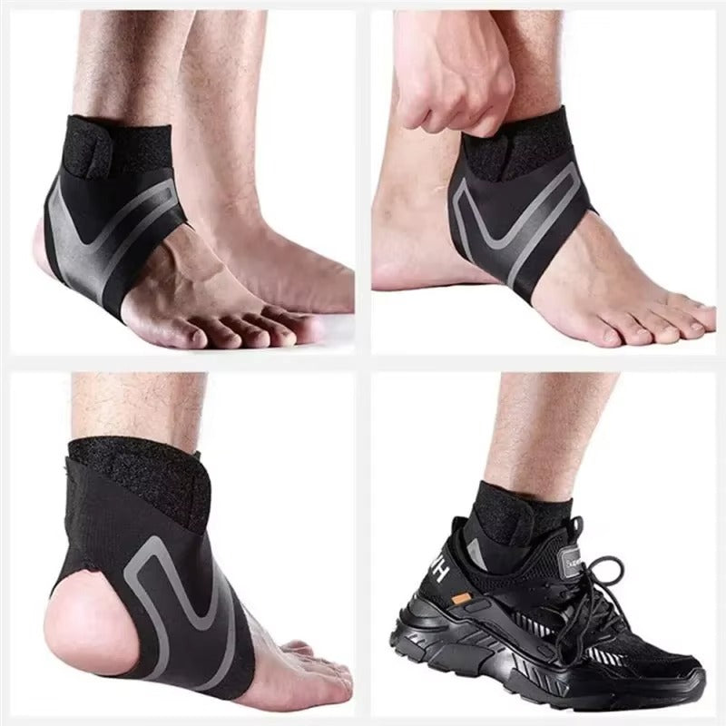 2 Pcs Adjustable Ankle Support Brace
