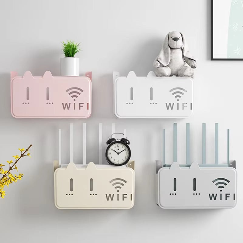 [1 Pc] Wi-Fi Router Organizer Box