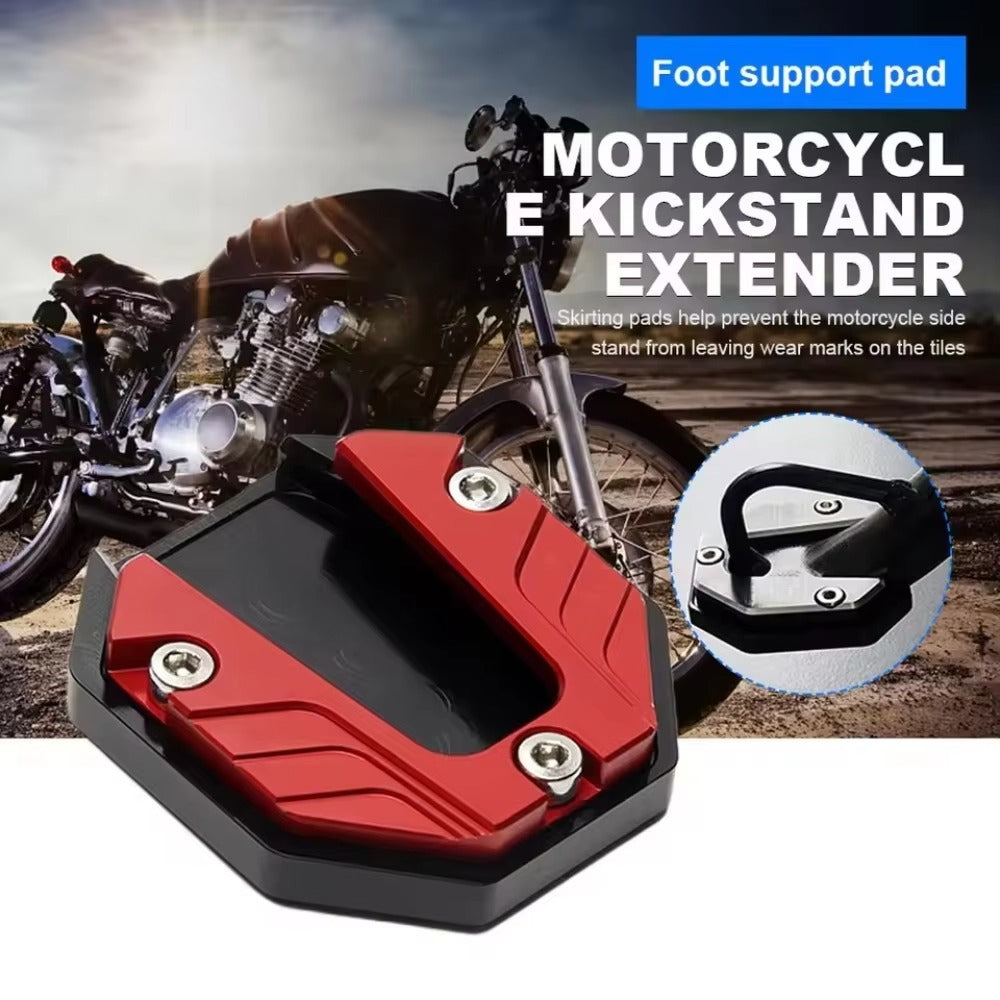 Red- Aluminum Bike Kickstand Extender