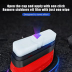 Glass Oil Film Remover – Powerful Windshield Cleaner with 50ml Refill