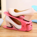[4 Pcs] Multi-Color Shoe Slots Organizer