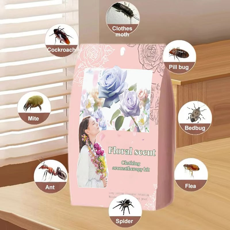 Insect Repellent Mildew Proof Floral Camphor Balls (48pcs/pack)
