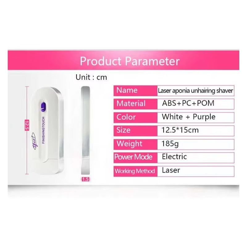 Portable Electric Hair Remover – USB Charging, Skin-Friendly Design