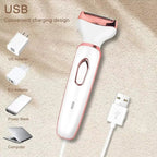 4-in-1 Women’s Electric Hair Remover – Face, Bikini, Nose & Body Trimmer