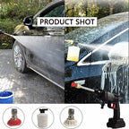 Portable High-Pressure Water Spray Gun (2 Batteries )