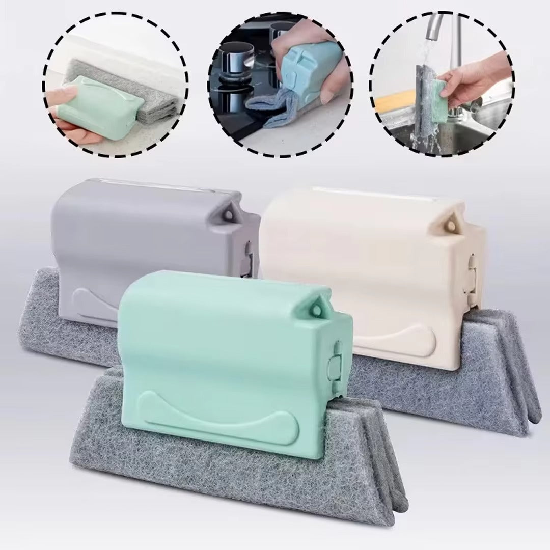 2 Pcs- Window Track Cleaning Brush Set
