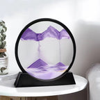 3D Deep Sea Sandscape – Moving Quicksand Flow Art -[Purple]