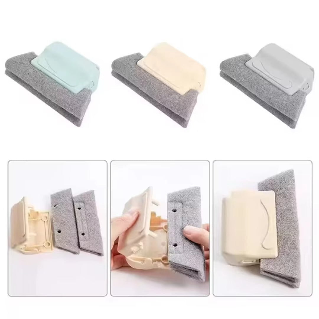 2 Pcs- Window Track Cleaning Brush Set