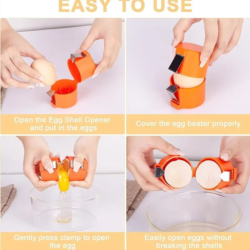 Portable Egg Opening Machine-Quick Egg Beater