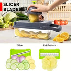 All-in-One 14/16-in-1 Vegetable Chopper & Food Slicer