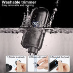 Electric Nose Hair Trimmer Mini Portable Nose Hair Remover