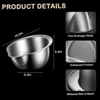 Stainless Steel Rice & Food Strainer Bowl