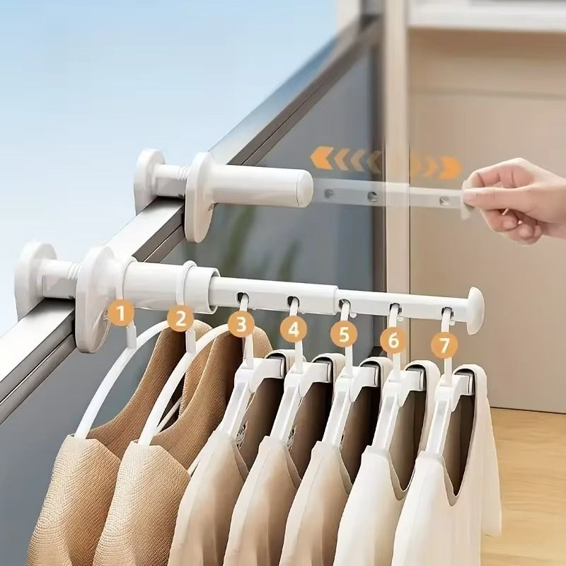 2 Pcs – Portable Folding Clothes Drying Rack