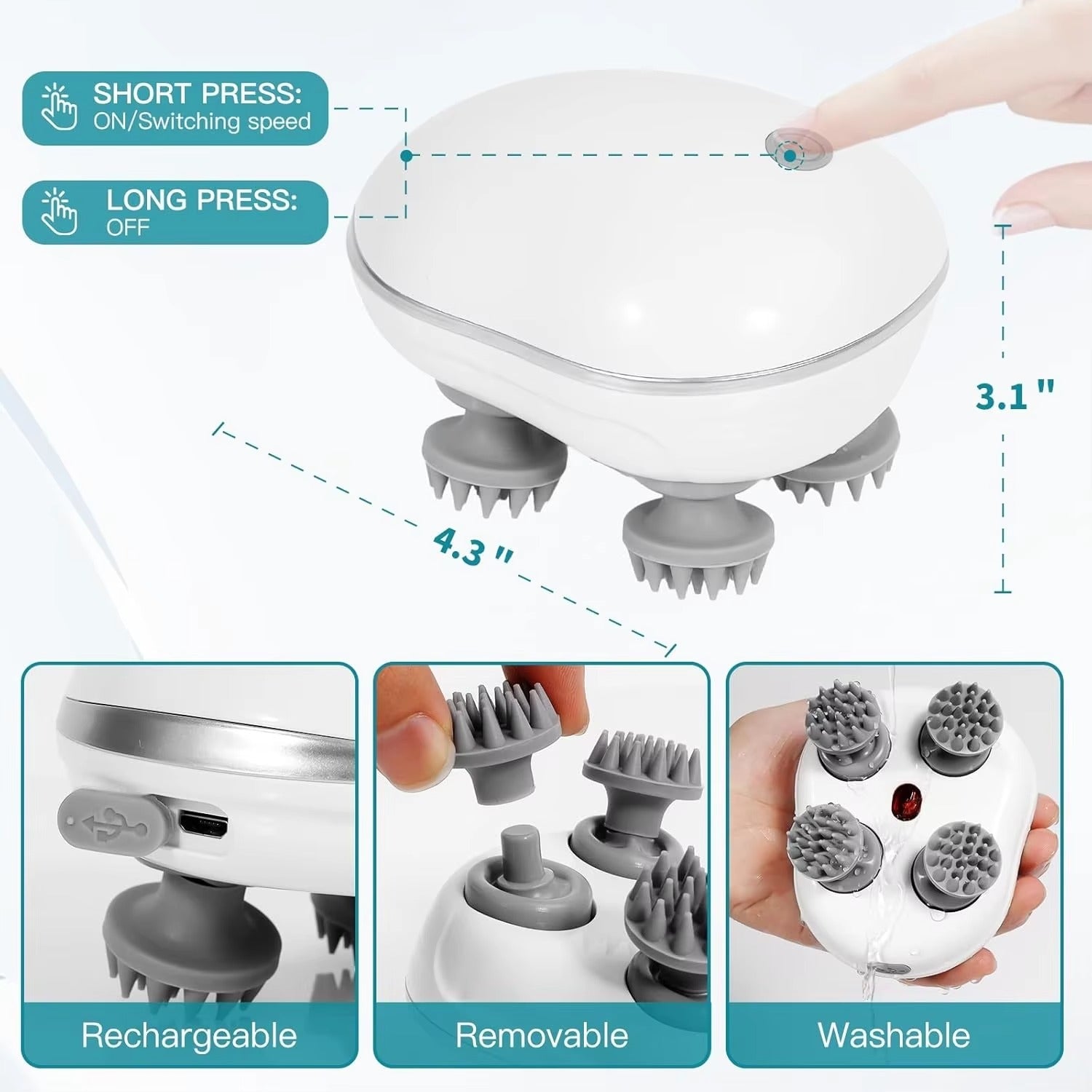 Smart Scalp & Cat Massager