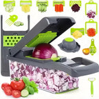 All-in-One 14/16-in-1 Vegetable Chopper & Food Slicer