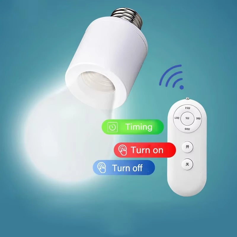 2Pc Remote Control Light Holder