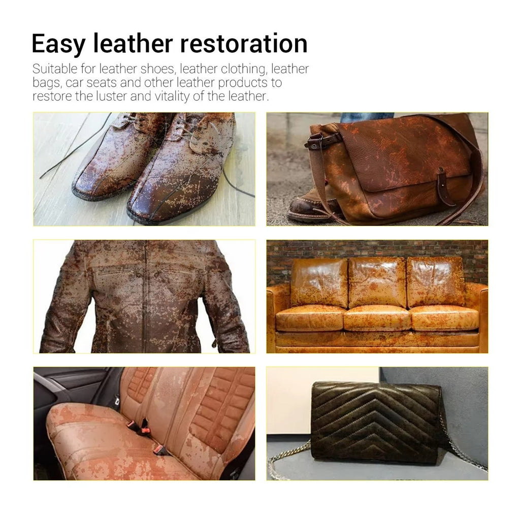 Leather Repair & Shoe Polish Cream -[Black]