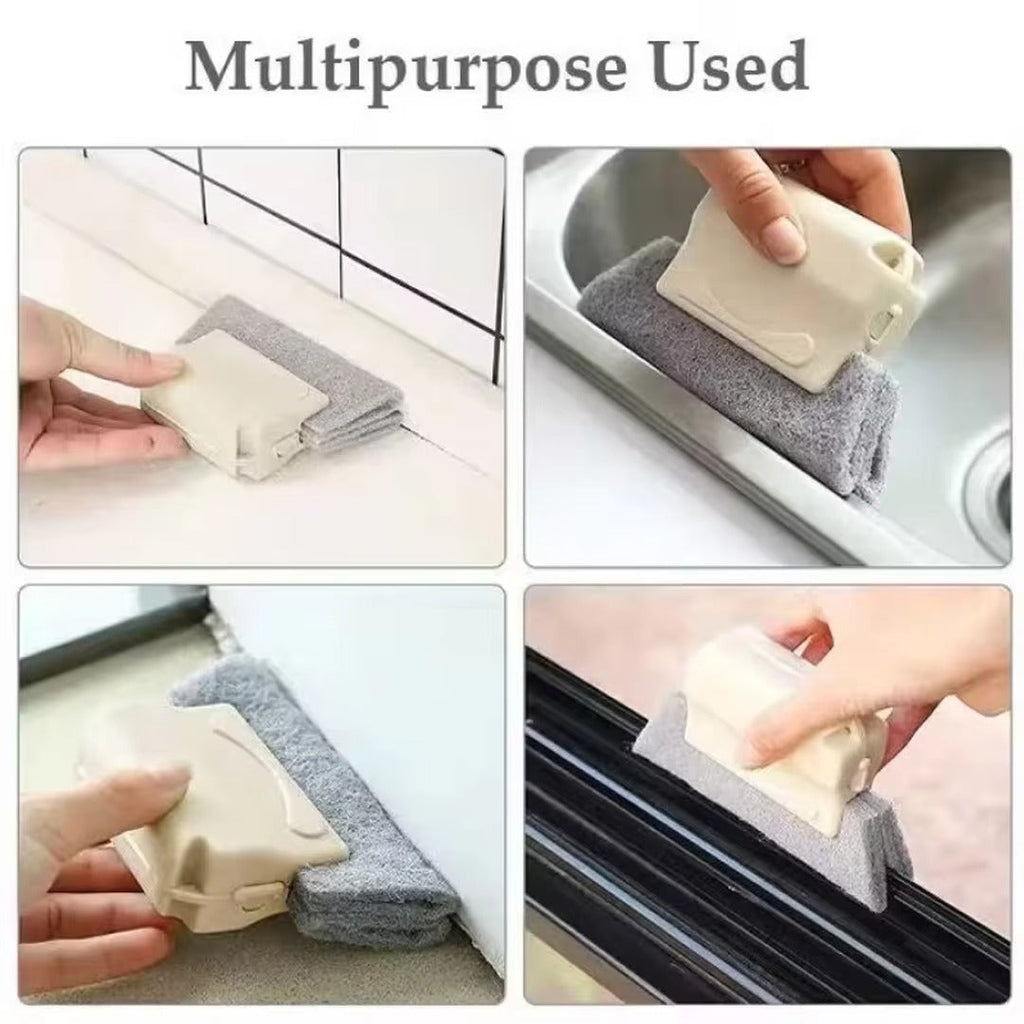 2 Pcs- Window Track Cleaning Brush Set