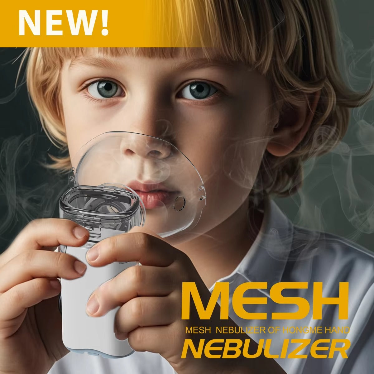 Mesh Nebulizer – Handheld Inhaler for Kids & Adults