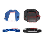Blue- Aluminum Bike Kickstand Extender