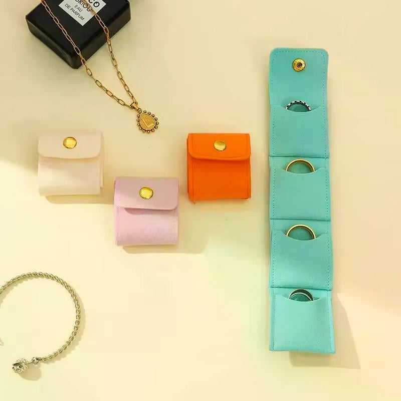 3 Set - Luxury Mini Jewelry Organizer Bag
