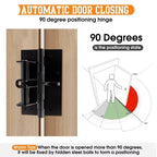 Automatic Closing 90° Hinge - Black