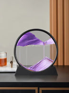 3D Deep Sea Sandscape – Moving Quicksand Flow Art -[Purple]