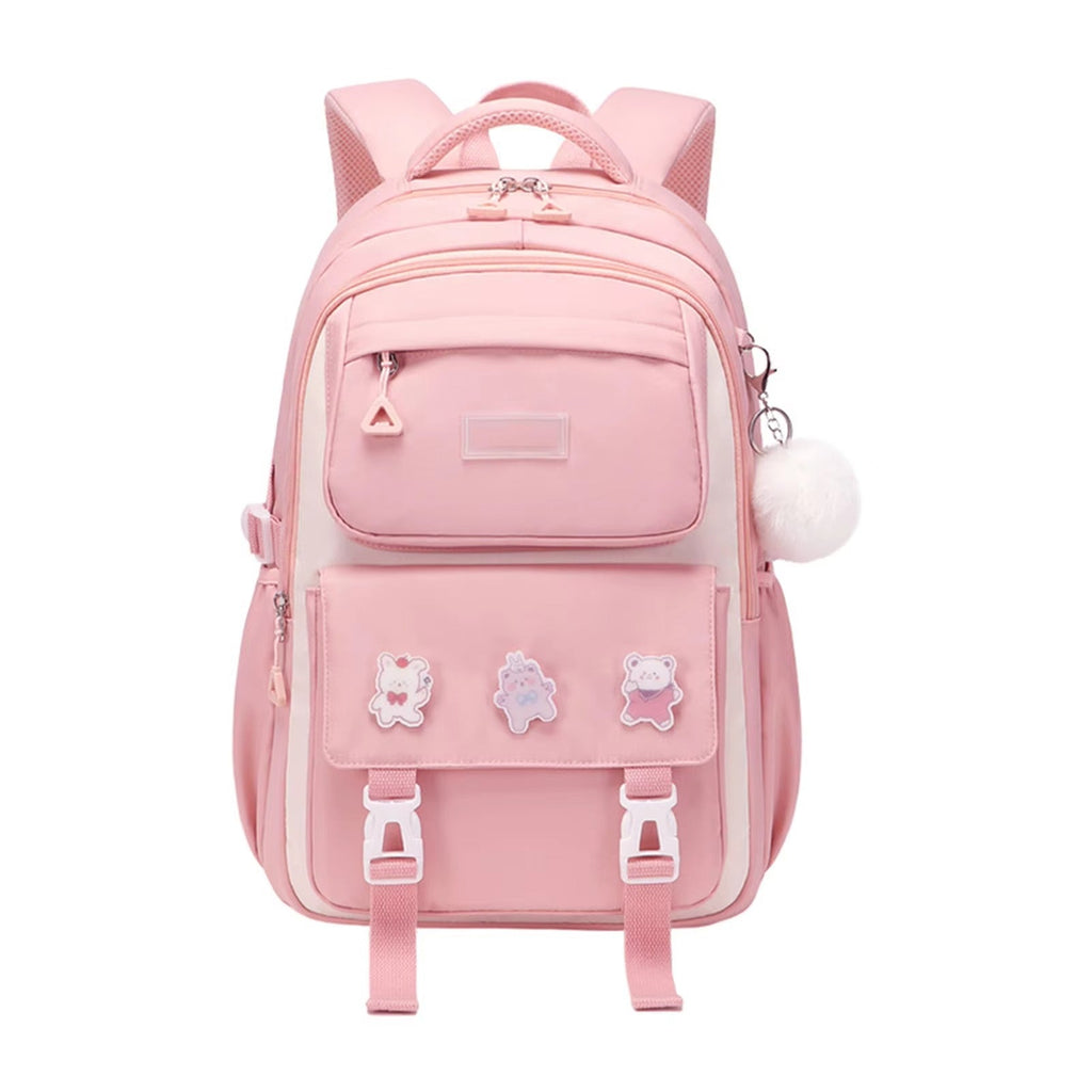 High-capacity Cute School Bag for Primary & High School -[Pink]