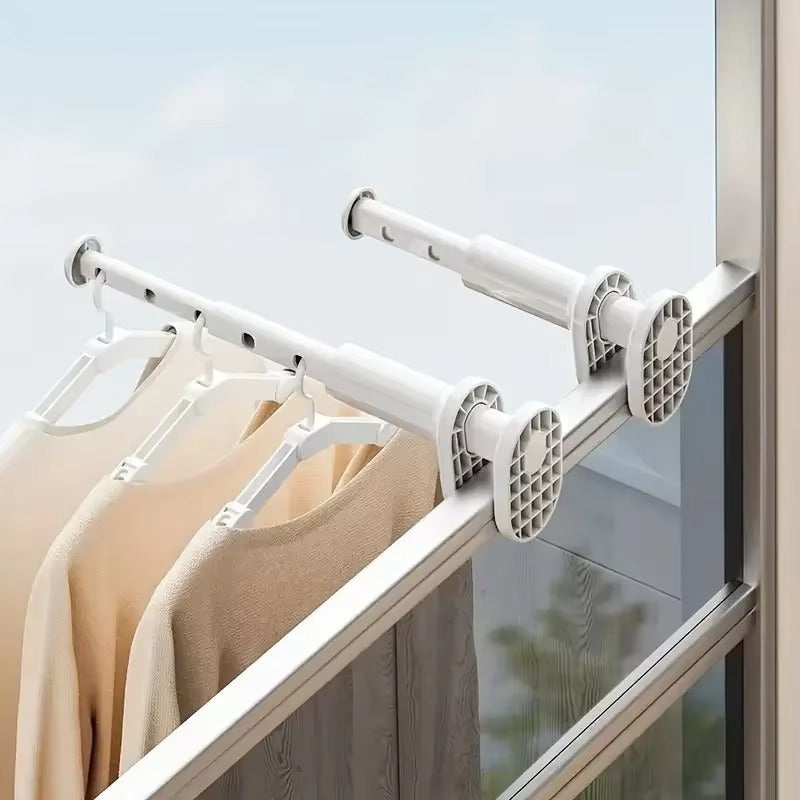 4Pcs – Portable Folding Clothes Drying Rack