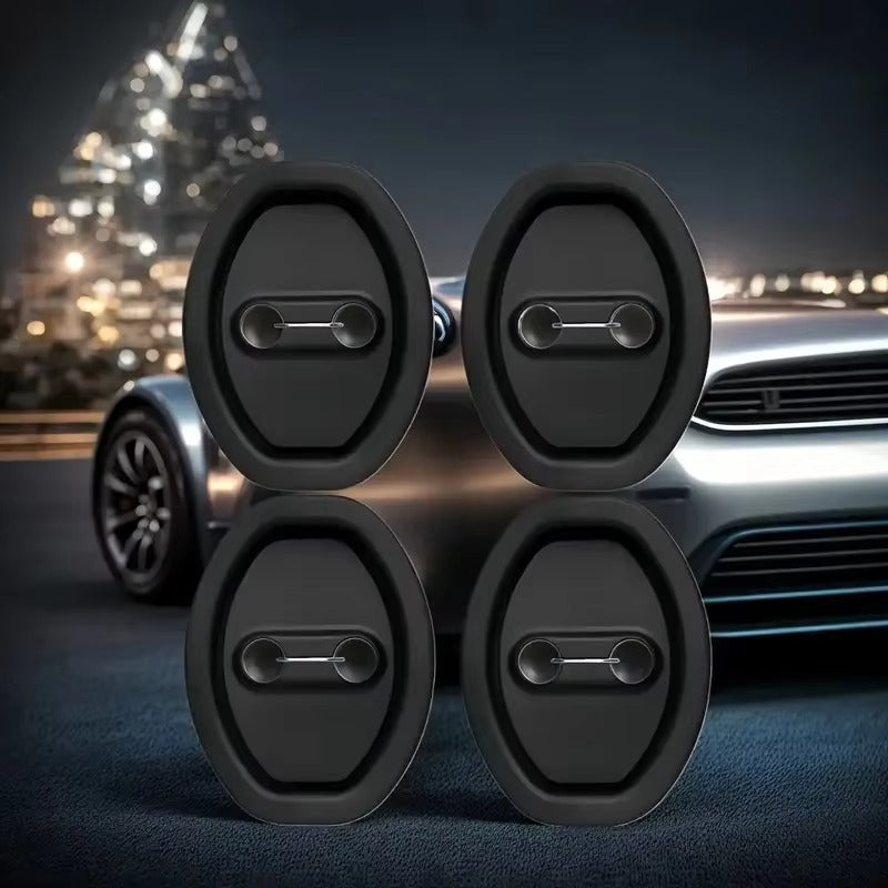 4Pcs- Car Silicone Door Lock Protector