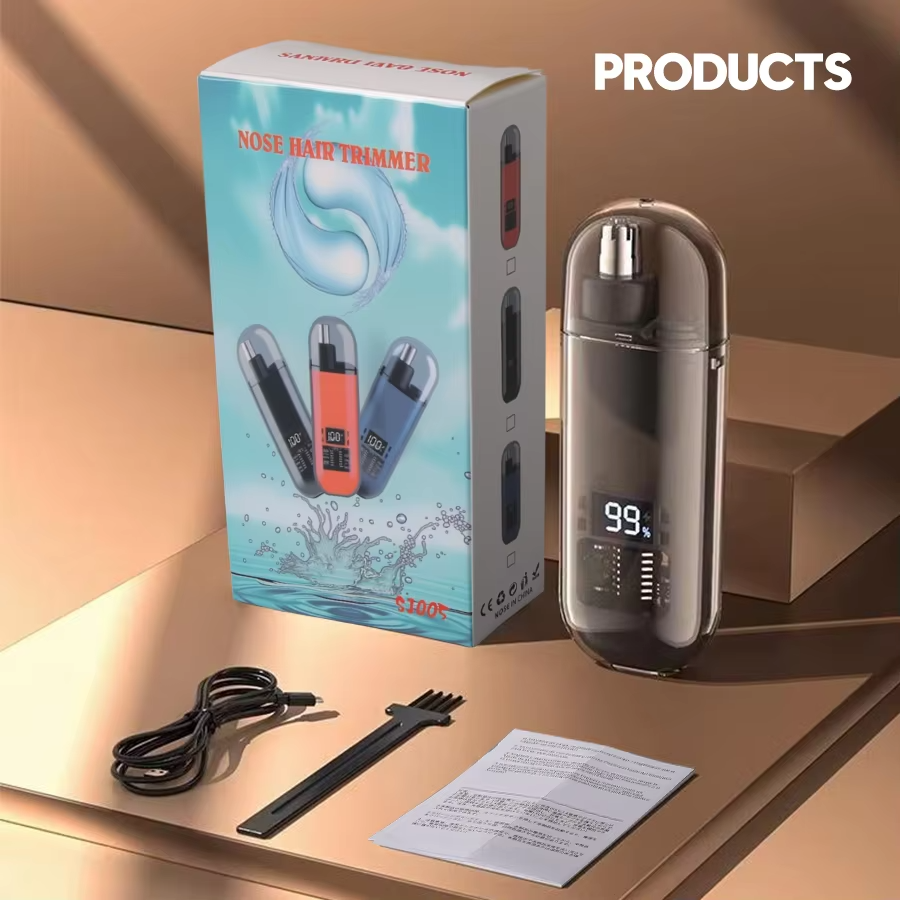 Electric Nose Hair Trimmer Mini Portable Nose Hair Remover