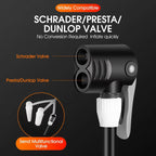 Portable Foot Pump with Pressure Gauge