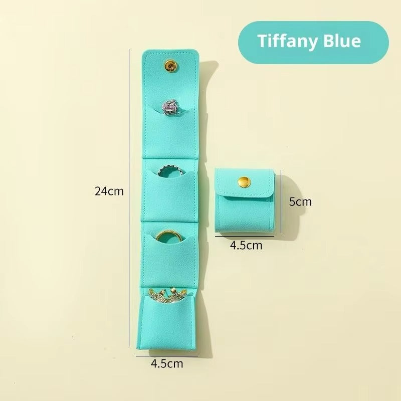 3 Set - Luxury Mini Jewelry Organizer Bag
