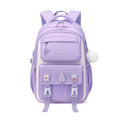 Luxury-Style Waterproof School Bag -[Purple]