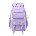 Luxury-Style Waterproof School Bag -[Purple]