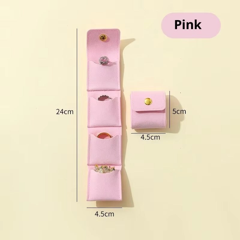 3 Set - Luxury Mini Jewelry Organizer Bag